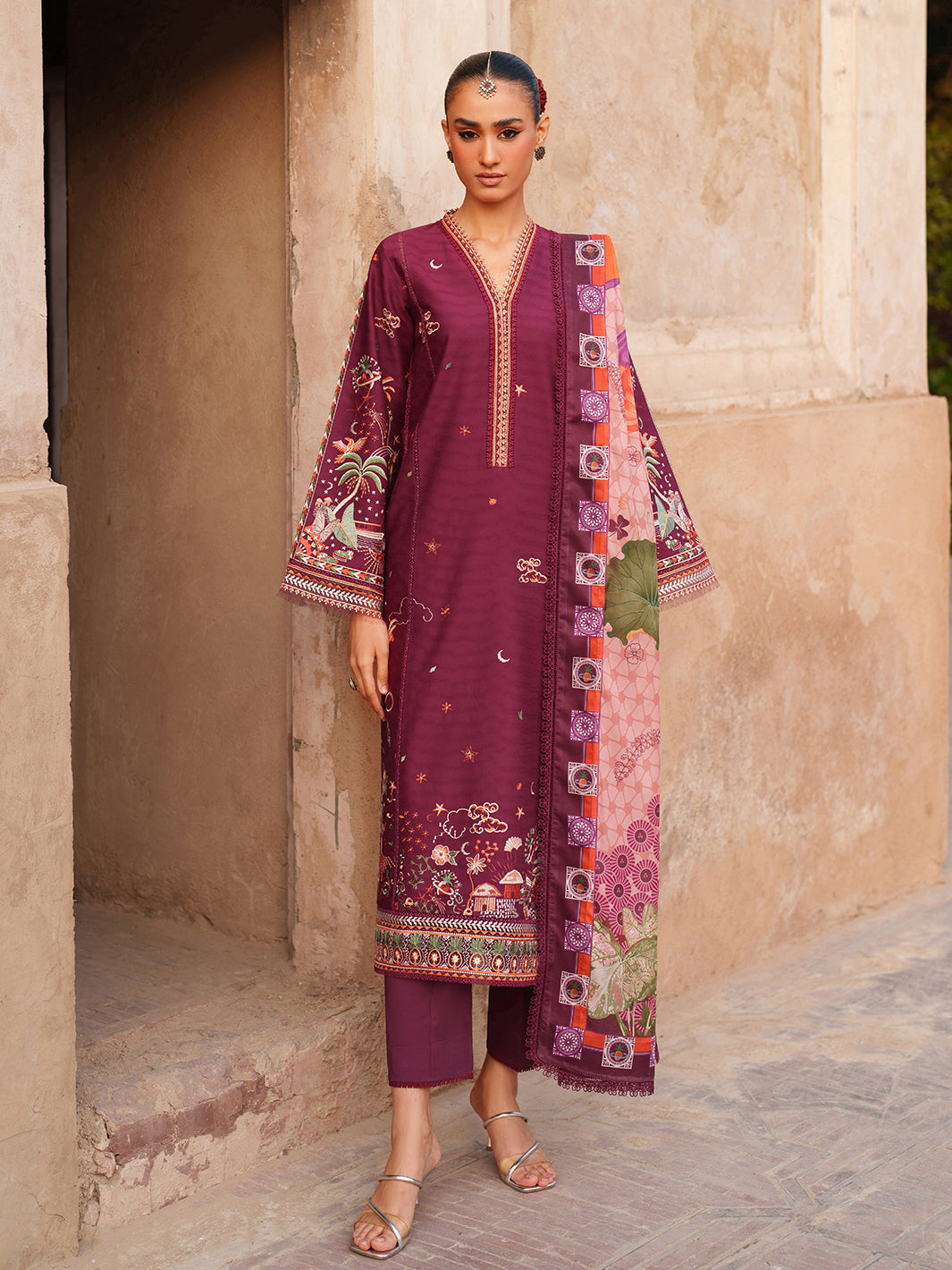 Binilyas | Suroor Eid Pret 26 | 242-A - by Libasekhas UK - Registered Vendor of : Bin Ilyas - 100% Original Designer Dress