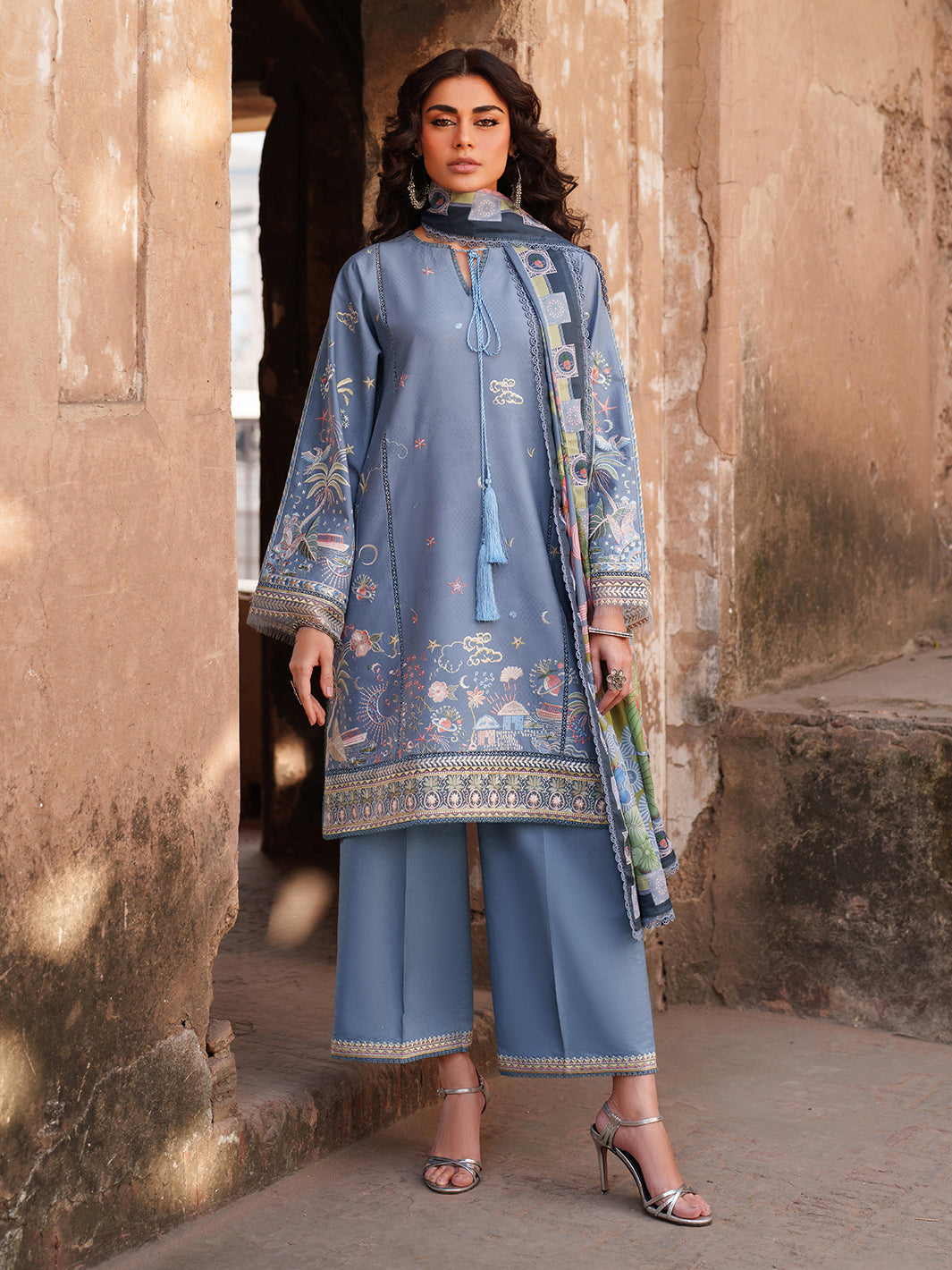 Binilyas | Suroor Eid Pret 26 | 242-B - by Libasekhas UK - Registered Vendor of : Bin Ilyas - 100% Original Designer Dress