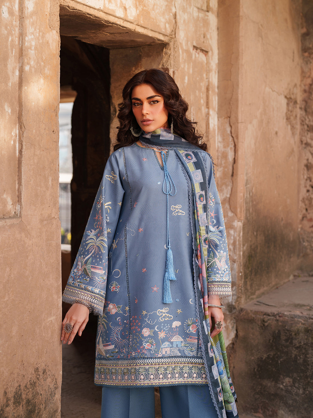 Binilyas | Suroor Eid Pret 26 | 242-B - by Libasekhas UK - Registered Vendor of : Bin Ilyas - 100% Original Designer Dress