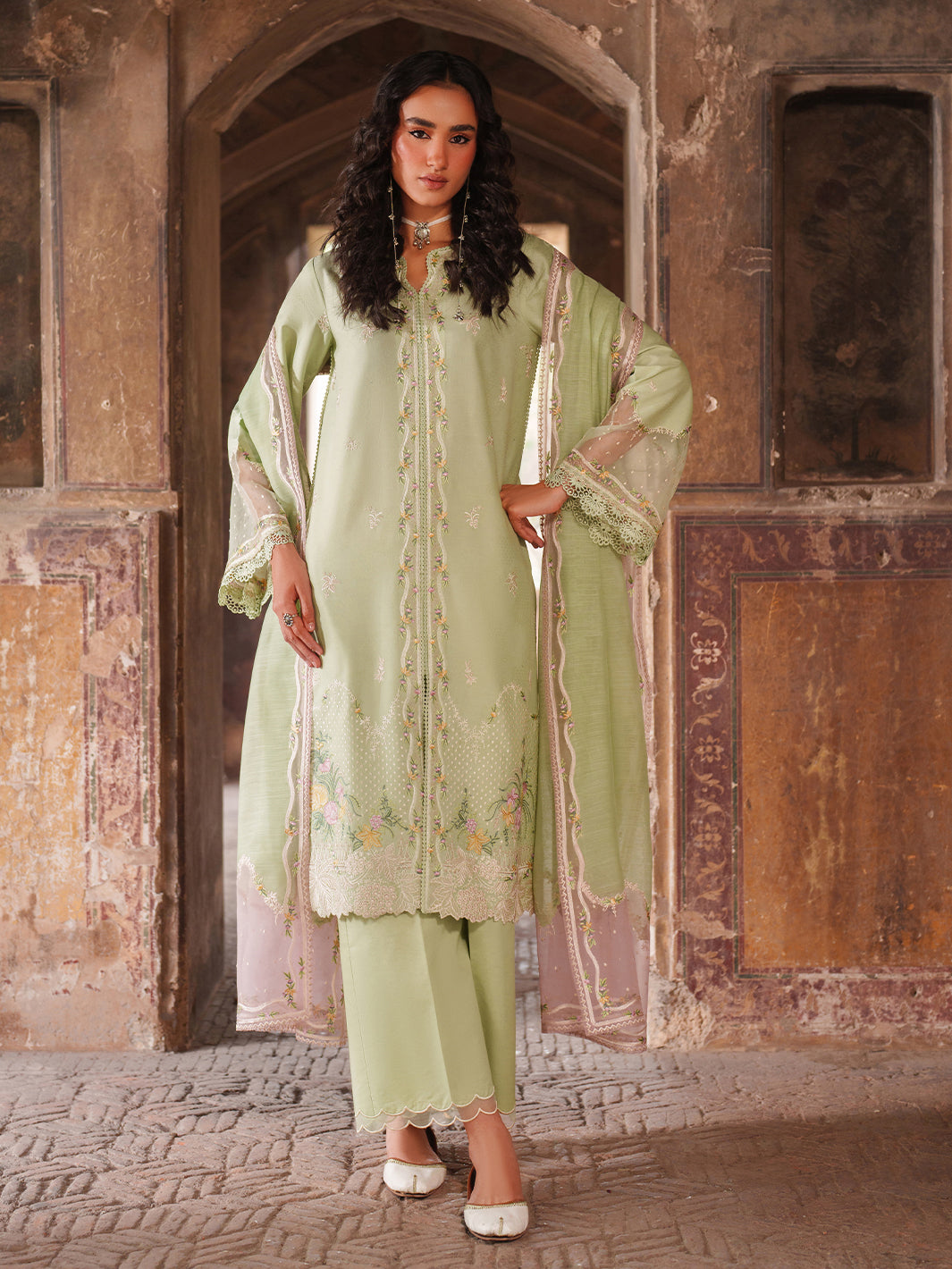 Binilyas | Suroor Eid Pret 26 | 243-A - by Libasekhas UK - Registered Vendor of : Bin Ilyas - 100% Original Designer Dress
