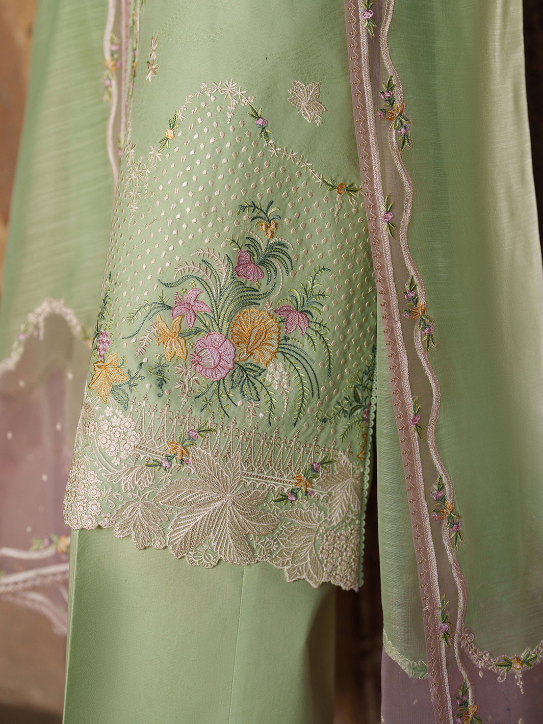 Binilyas | Suroor Eid Pret 26 | 243-A - by Libasekhas UK - Registered Vendor of : Bin Ilyas - 100% Original Designer Dress