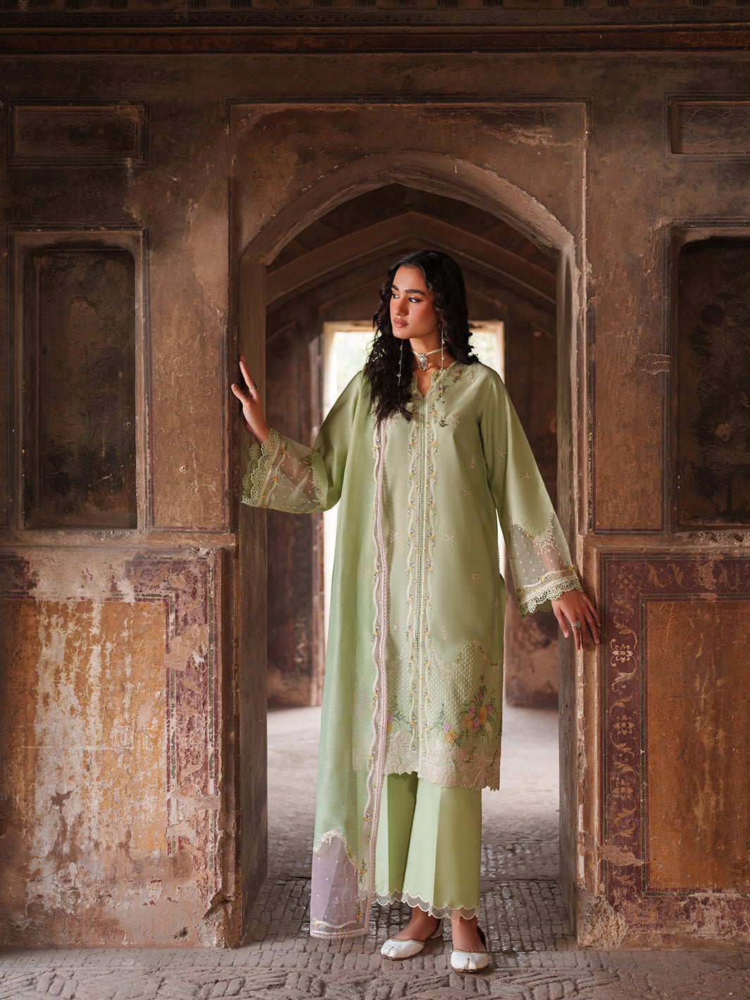 Binilyas | Suroor Eid Pret 26 | 243-A - by Libasekhas UK - Registered Vendor of : Bin Ilyas - 100% Original Designer Dress