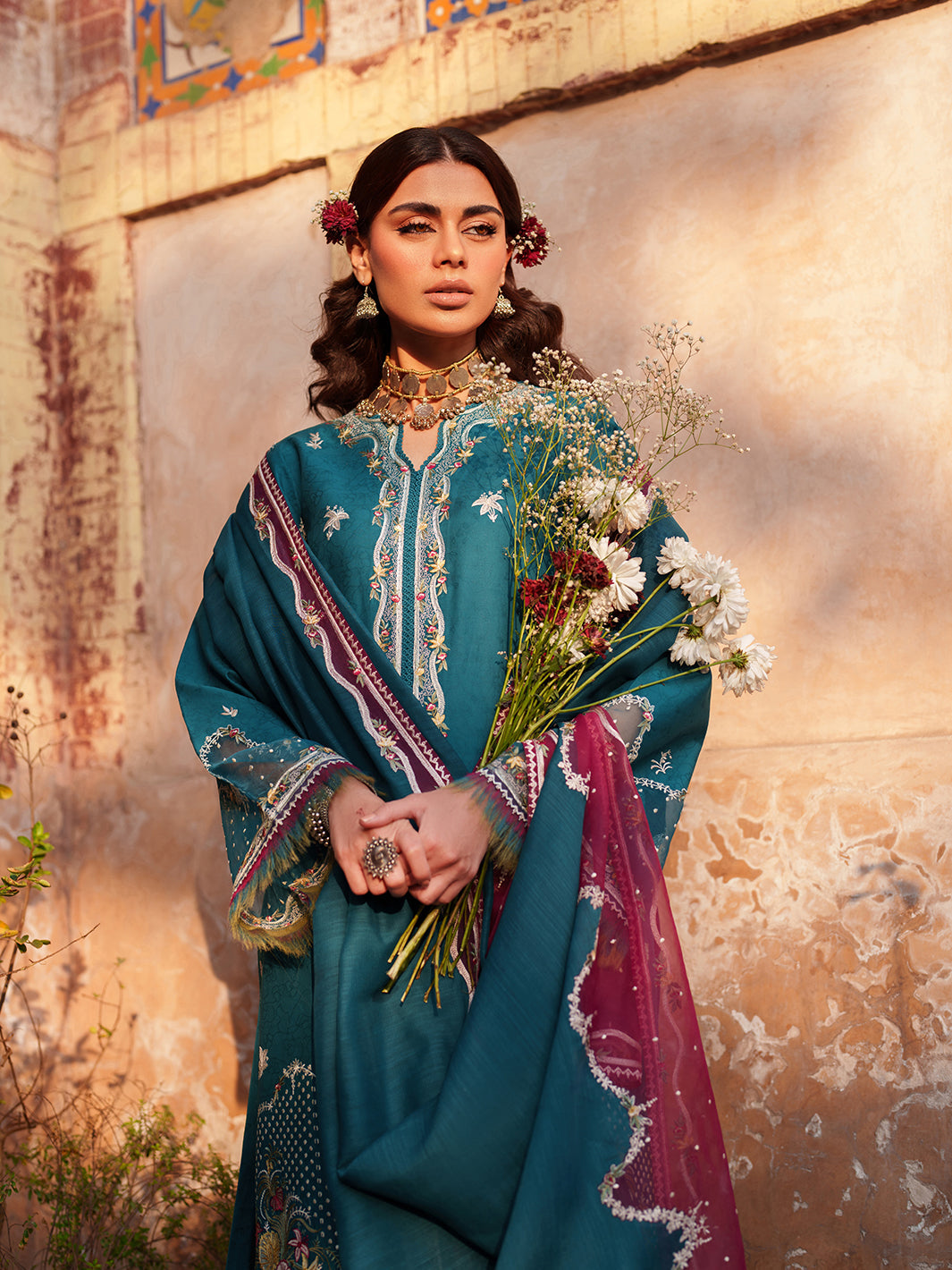 Binilyas | Suroor Eid Pret 26 | 243-B - by Libasekhas UK - Registered Vendor of : Bin Ilyas - 100% Original Designer Dress