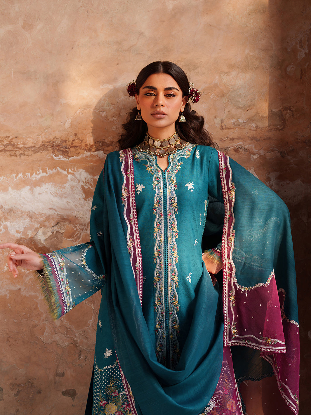 Binilyas | Suroor Eid Pret 26 | 243-B - by Libasekhas UK - Registered Vendor of : Bin Ilyas - 100% Original Designer Dress
