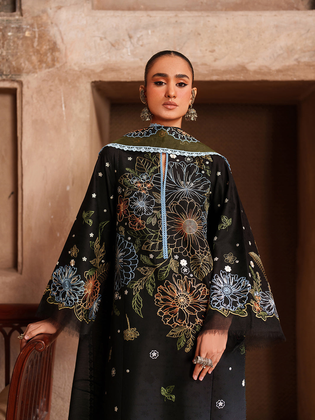 Binilyas | Suroor Eid Pret 26 | 244-A - by Libasekhas UK - Registered Vendor of : Bin Ilyas - 100% Original Designer Dress