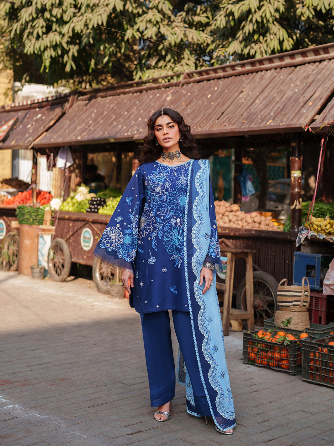 Binilyas | Suroor Eid Pret 26 |244-B - by Libasekhas UK - Registered Vendor of : Bin Ilyas - 100% Original Designer Dress