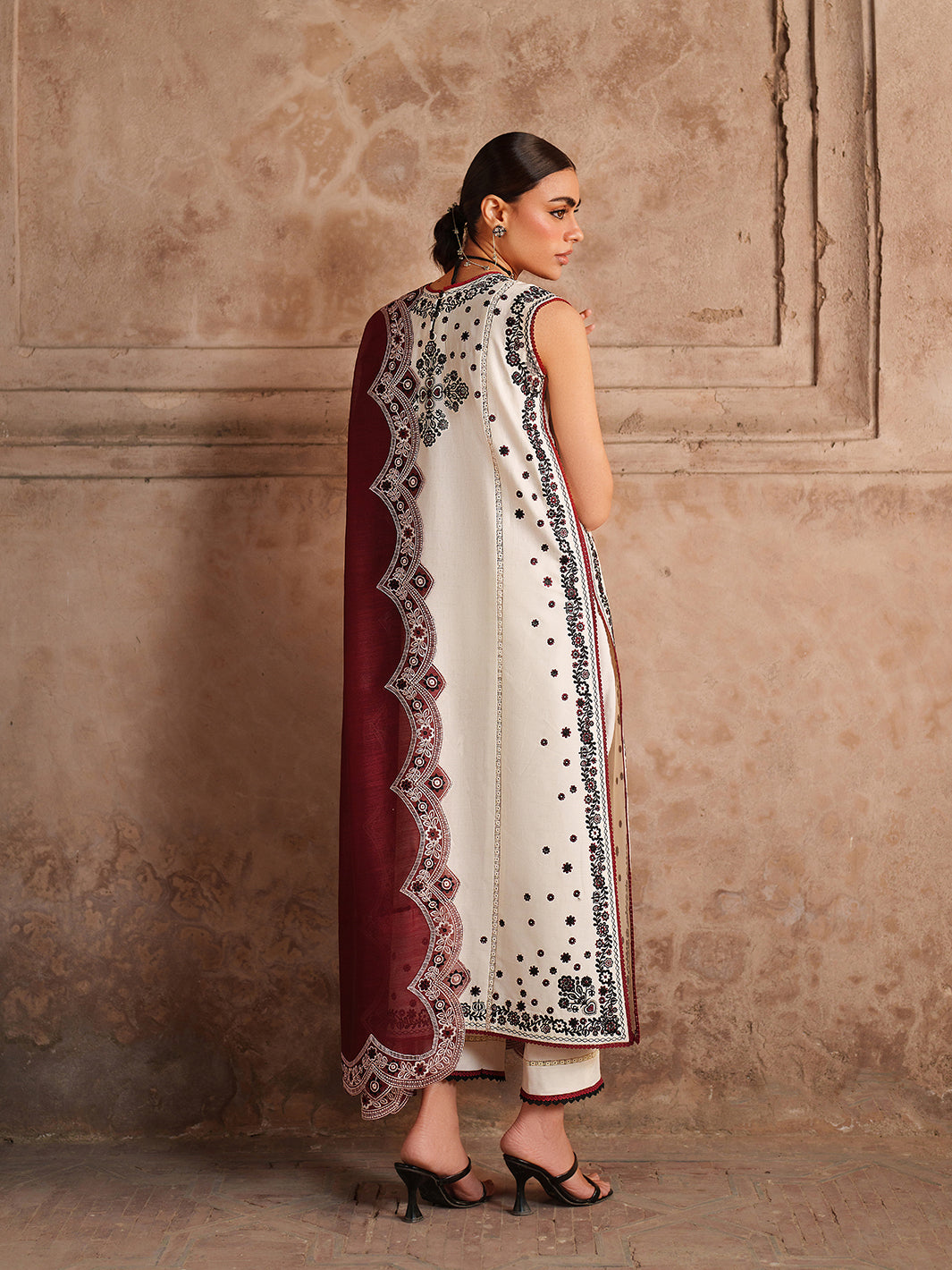 Binilyas | Suroor Eid Pret 26 |245-A - by Libasekhas UK - Registered Vendor of : Bin Ilyas - 100% Original Designer Dress