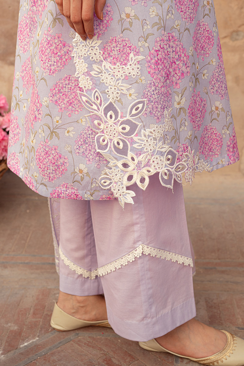 Cross Stitch | Premium Lawn 24 | LILAC DREAM - by - Libasekhas UK - Registered Vendor of : Cross Stitch - 100% Original Designer Dresss
