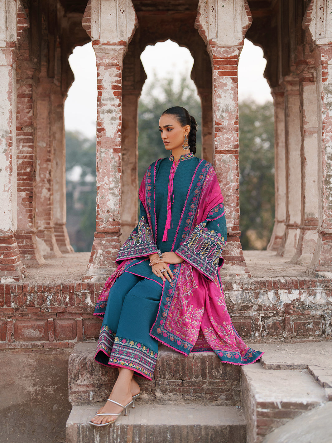 Binilyas | Suroor Eid Pret 26 | 246-A - by Libasekhas UK - Registered Vendor of : Bin Ilyas - 100% Original Designer Dress