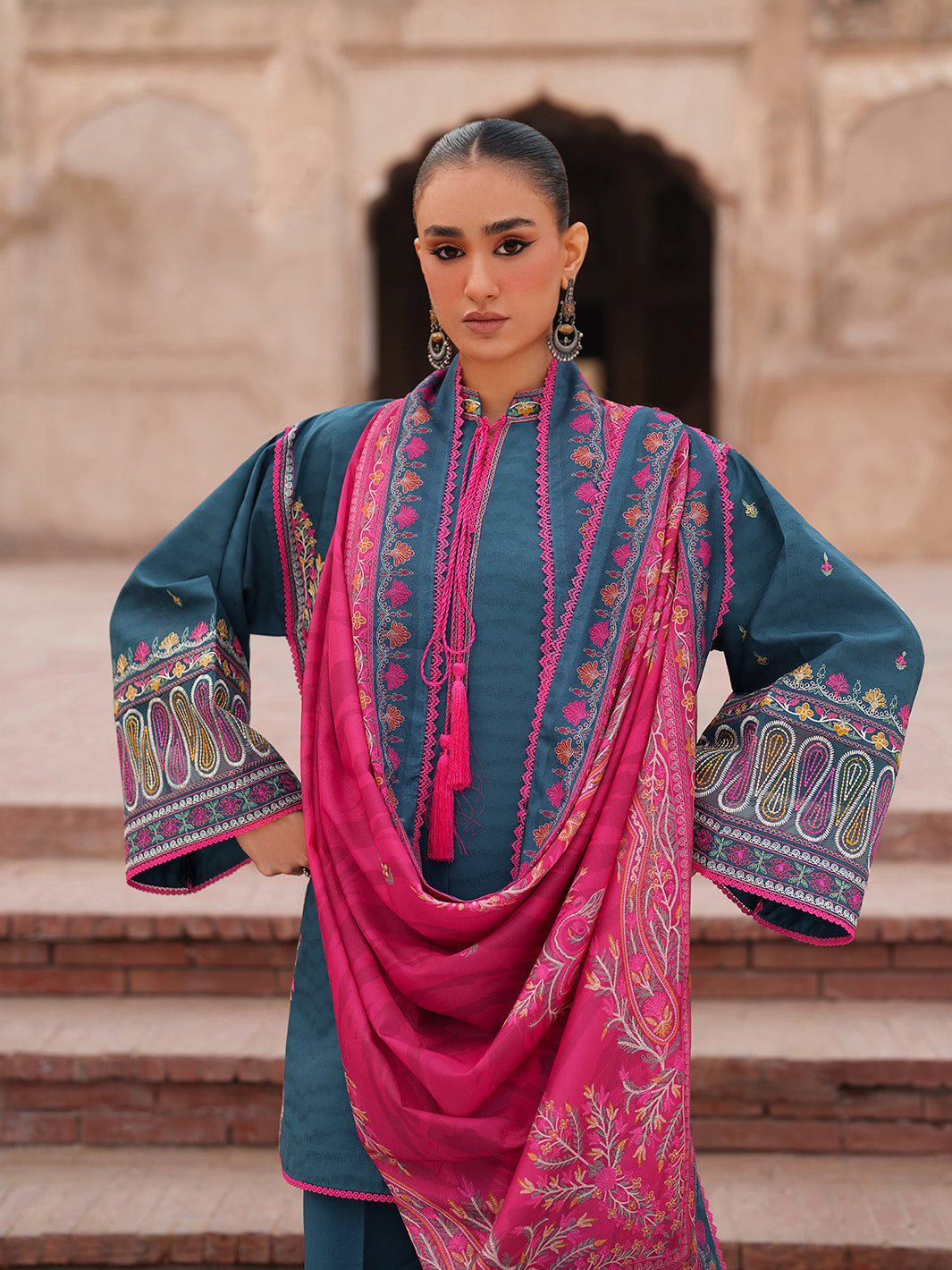 Binilyas | Suroor Eid Pret 26 | 246-A - by Libasekhas UK - Registered Vendor of : Bin Ilyas - 100% Original Designer Dress