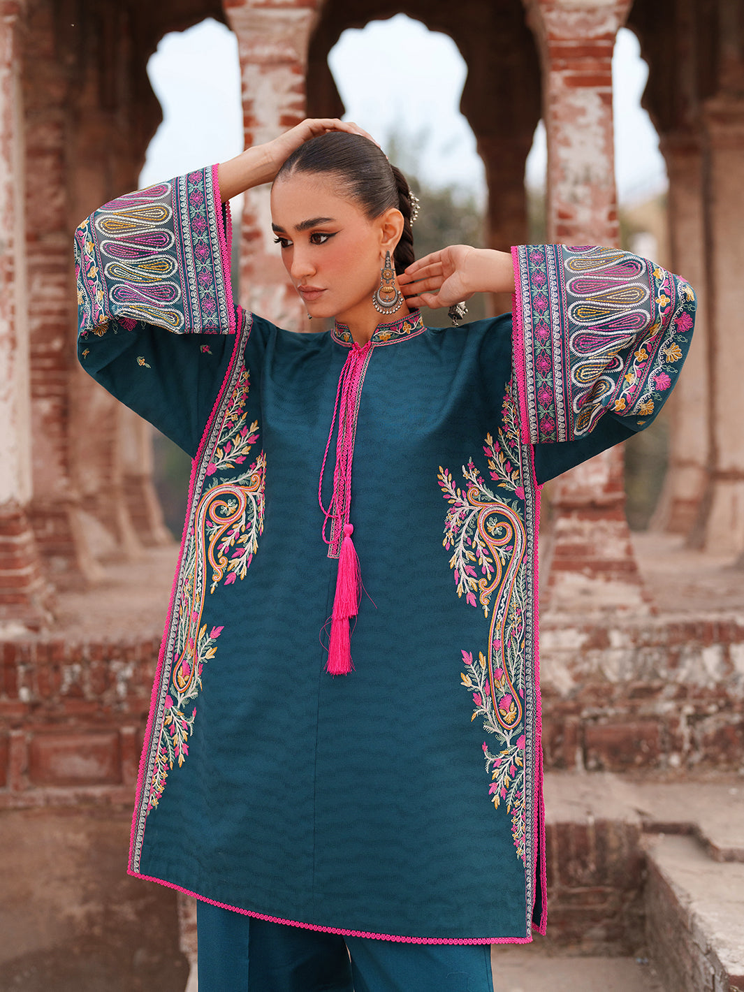 Binilyas | Suroor Eid Pret 26 | 246-A - by Libasekhas UK - Registered Vendor of : Bin Ilyas - 100% Original Designer Dress