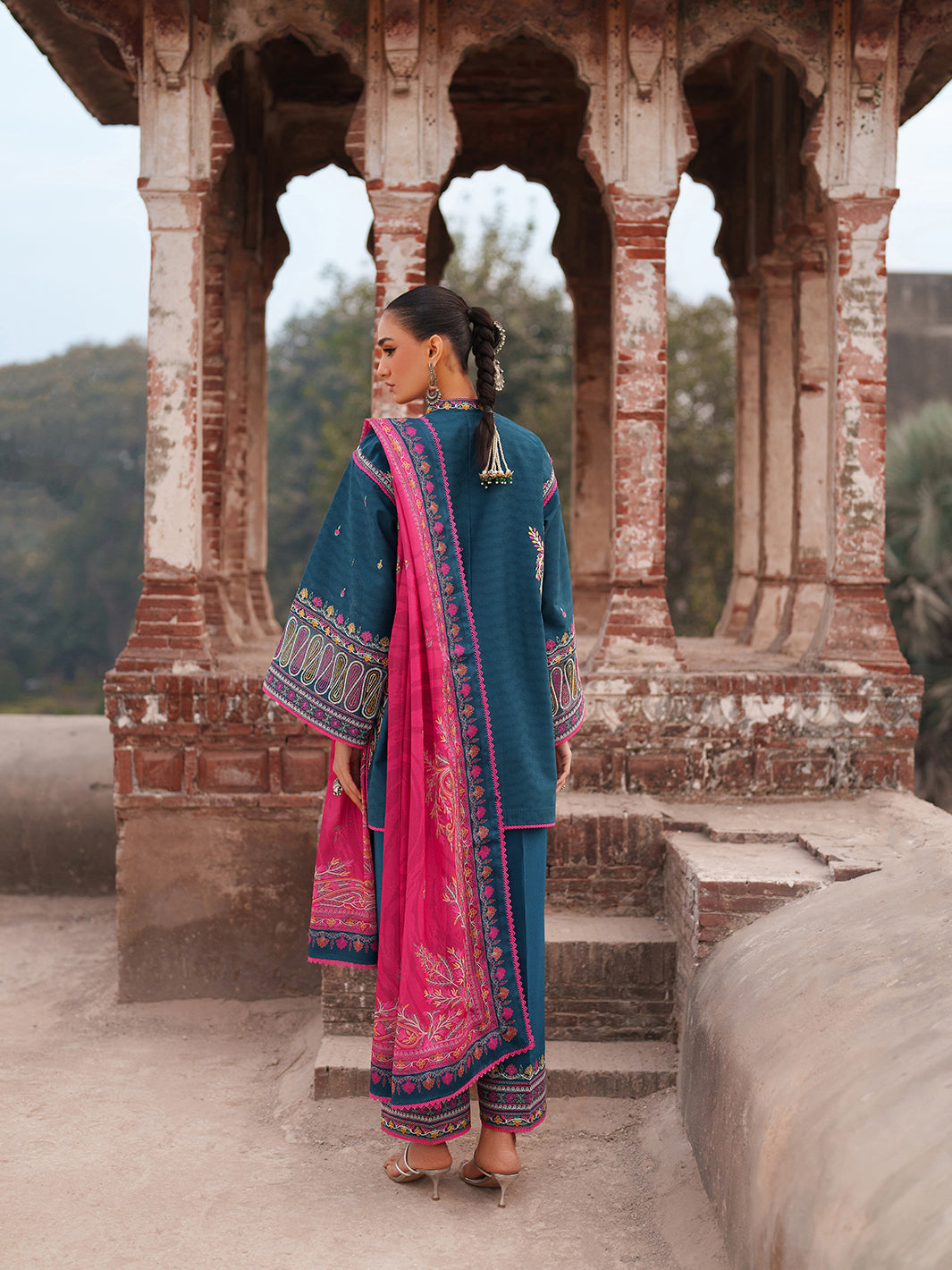 Binilyas | Suroor Eid Pret 26 | 246-A - by Libasekhas UK - Registered Vendor of : Bin Ilyas - 100% Original Designer Dress