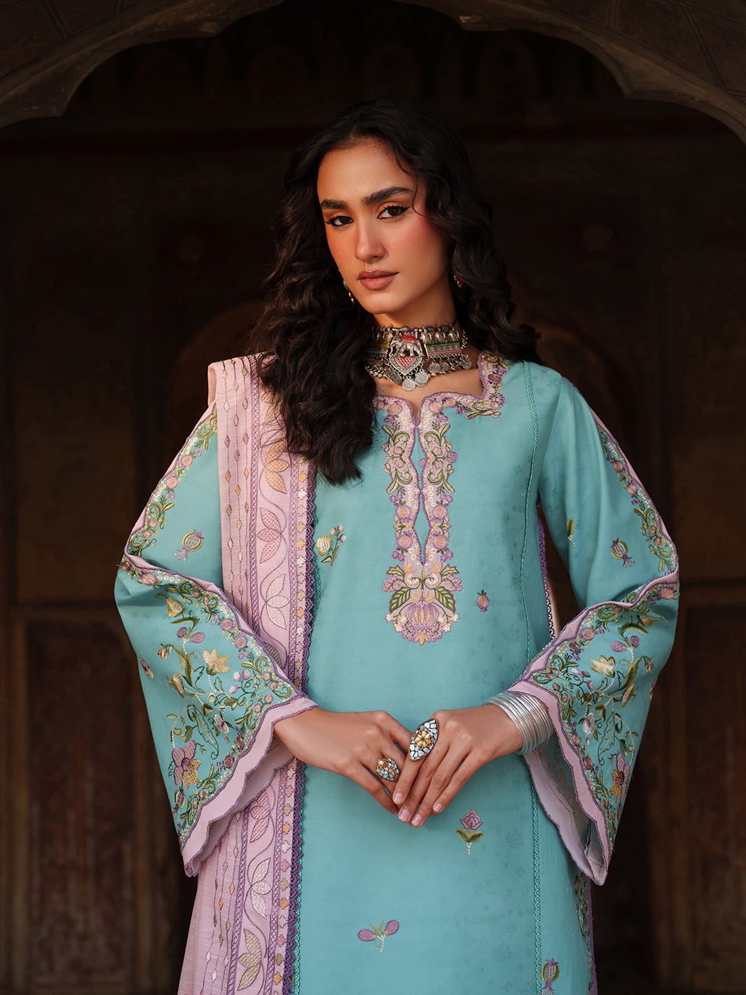 Binilyas | Suroor Eid Pret 26 | 247-A - by Libasekhas UK - Registered Vendor of : Bin Ilyas - 100% Original Designer Dress