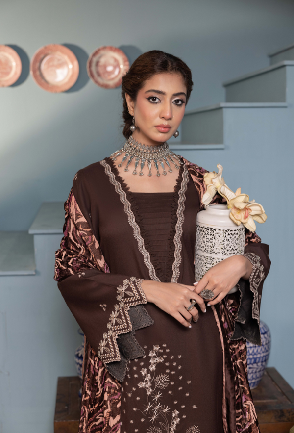 Humdum | Zouq 25 | D10 - by Libasekhas UK - Registered Vendor of : Humdum - 100% Original Designer Dress