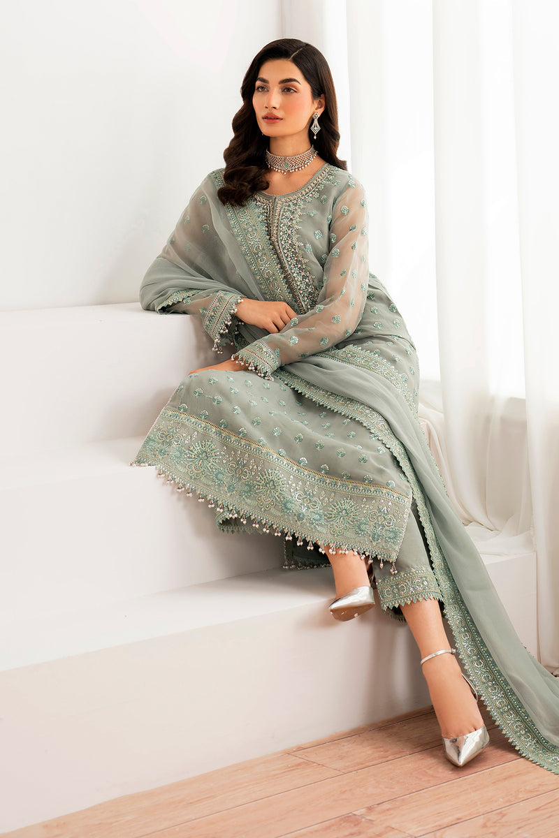 Baroque | Formal Collection | CHIFFON UF-692 - by - Libasekhas UK - Registered Vendor of : Baroque - 100% Original Designer Dresss