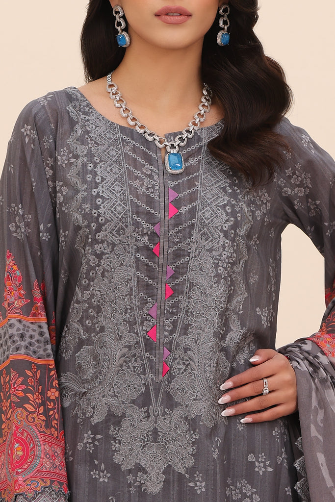 Charizma | Naranji Embroidered Lawn 24 | CN4-006 - Luxury -  Libasekhas
