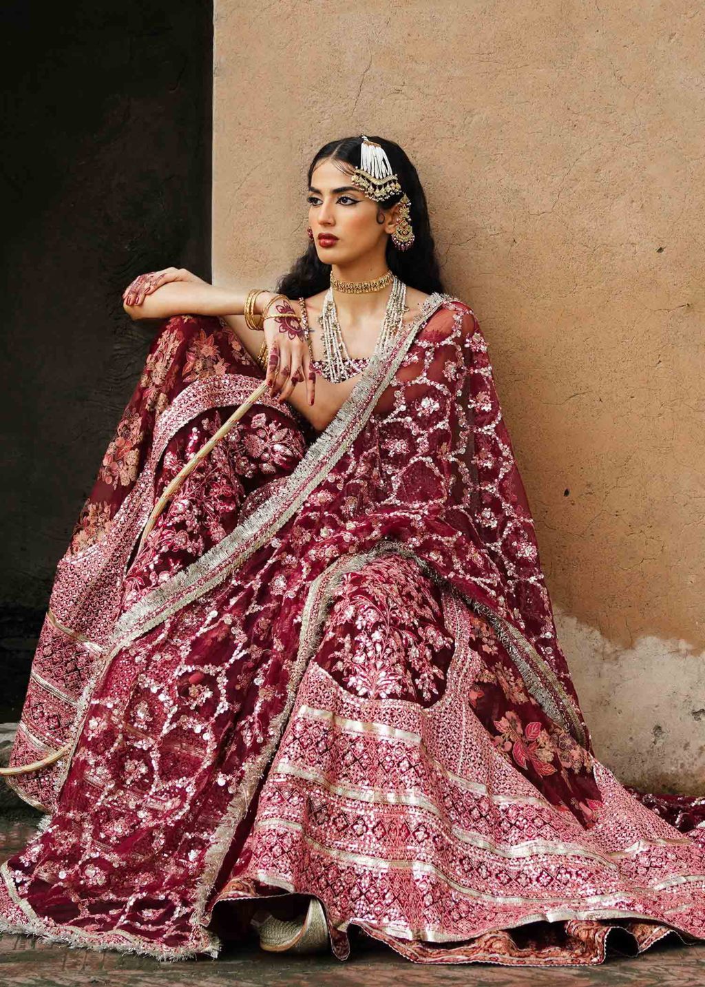 Hussain Rehar | Zaib un Nisa 23 | Taab - by - Libasekhas UK - Registered Vendor of : Hussain Rehar - 100% Original Designer Dresss