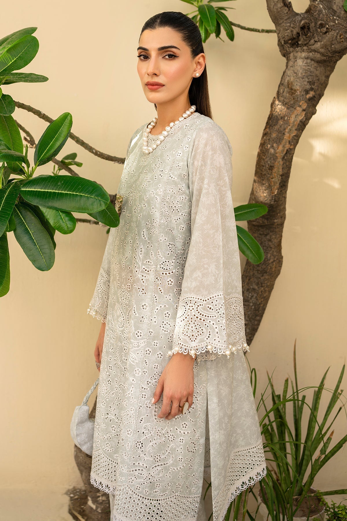 Jazmin | Irish Lawn SS 24 | D2 - by - Libasekhas UK - Registered Vendor of : Jazmin - 100% Original Designer Dresss