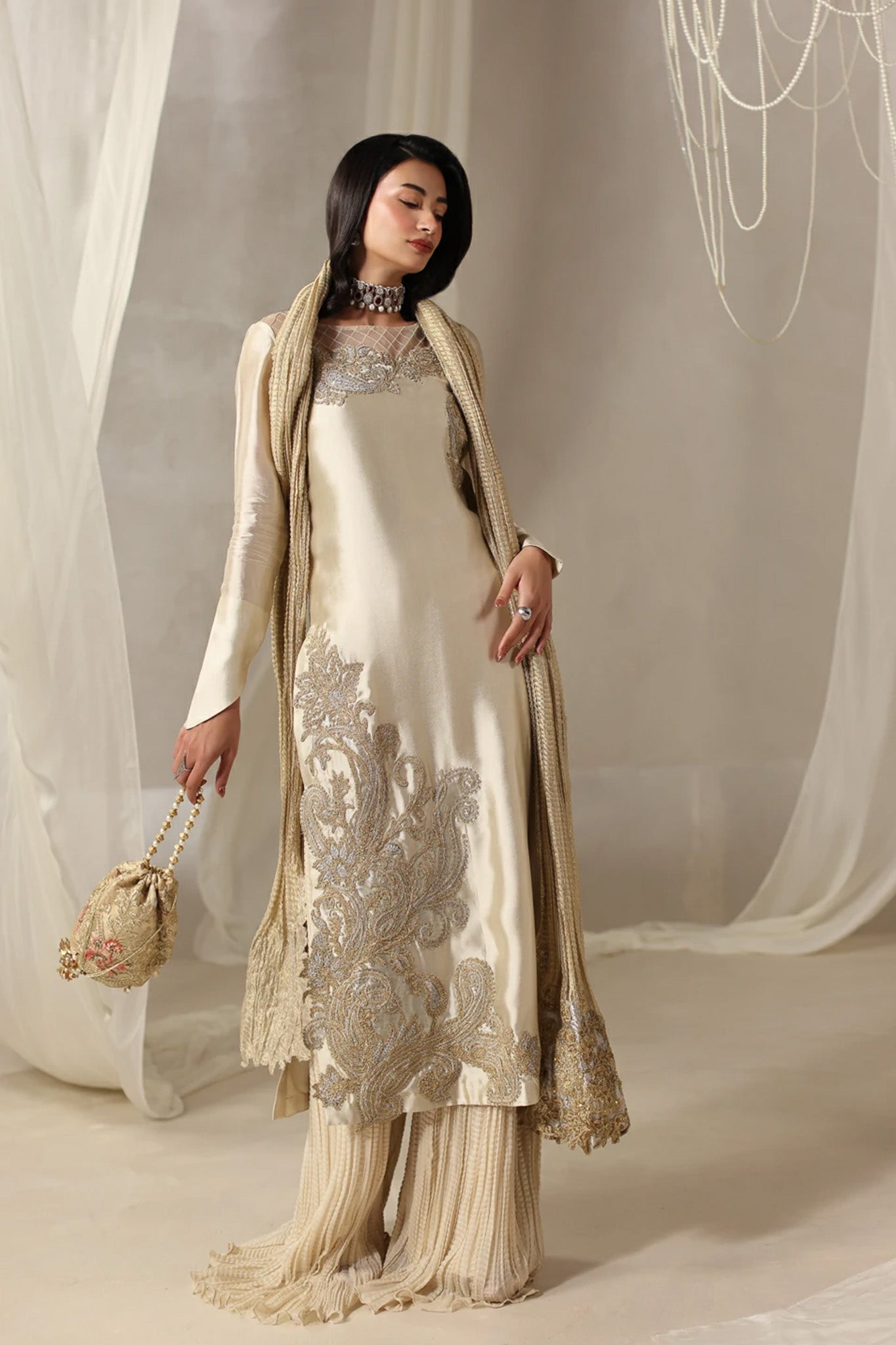 Musferah Saad | Into Twilight | Lyra - by Libasekhas UK - Registered Vendor of : Musferah Saad - 100% Original Designer Dress