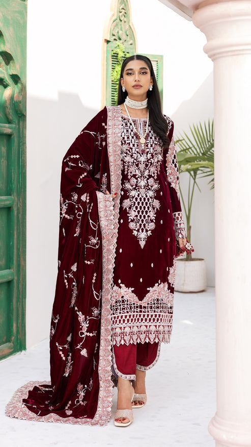 Zebtan | Andaz e Makhmal | ZAM-06 - by - Libasekhas UK - Registered Vendor of : Zebtan - 100% Original Designer Dresss