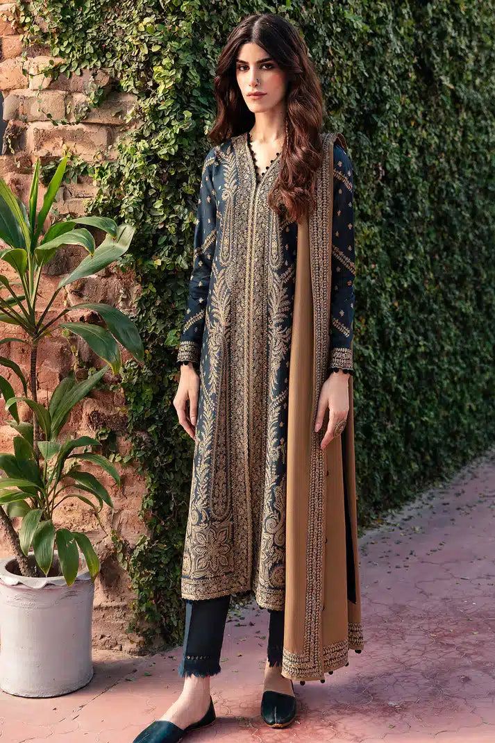 Jazmin | Dastaan Luxury Winter 23 | D2 - by - Libasekhas UK - Registered Vendor of : Jazmin - 100% Original Designer Dresss