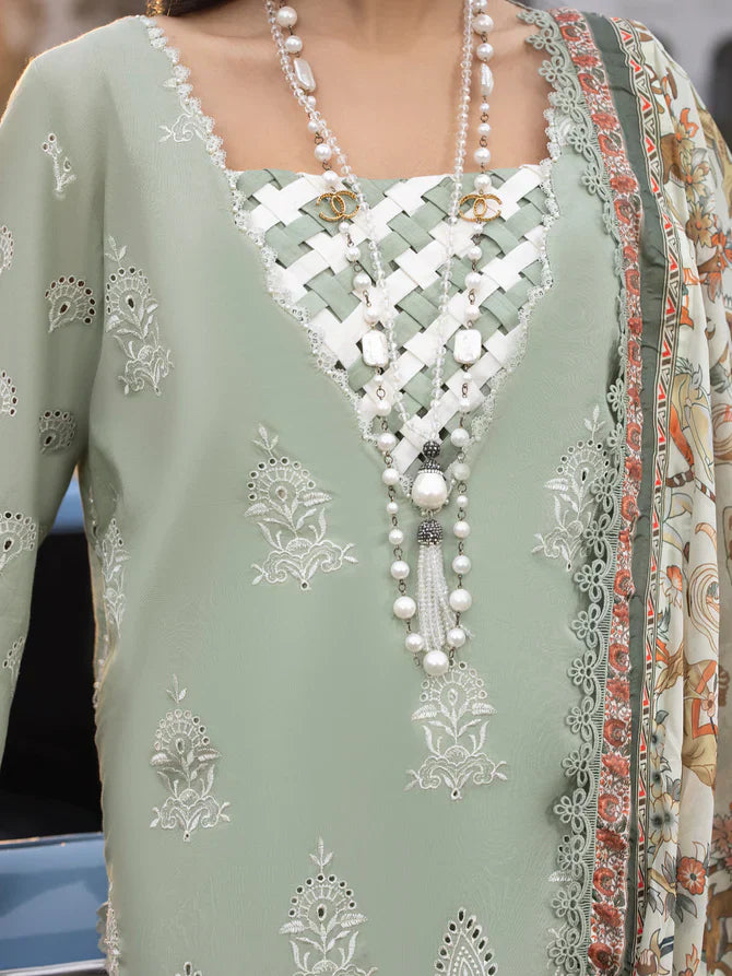 Faiza Faisal | Maya Luxury Lawn | Elena - by - Libasekhas UK - Registered Vendor of : Faiza Faisal - 100% Original Designer Dresss