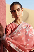 Cross Stitch | Eid Lawn 24 | MULBERRY BLUSH - by - Libasekhas UK - Registered Vendor of : Cross Stitch - 100% Original Designer Dresss