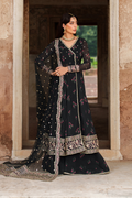 Iznik | Festive Formal | UE-550 Printed Chiffon - by Libasekhas UK - Registered Vendor of : Iznik - 100% Original Designer Dress