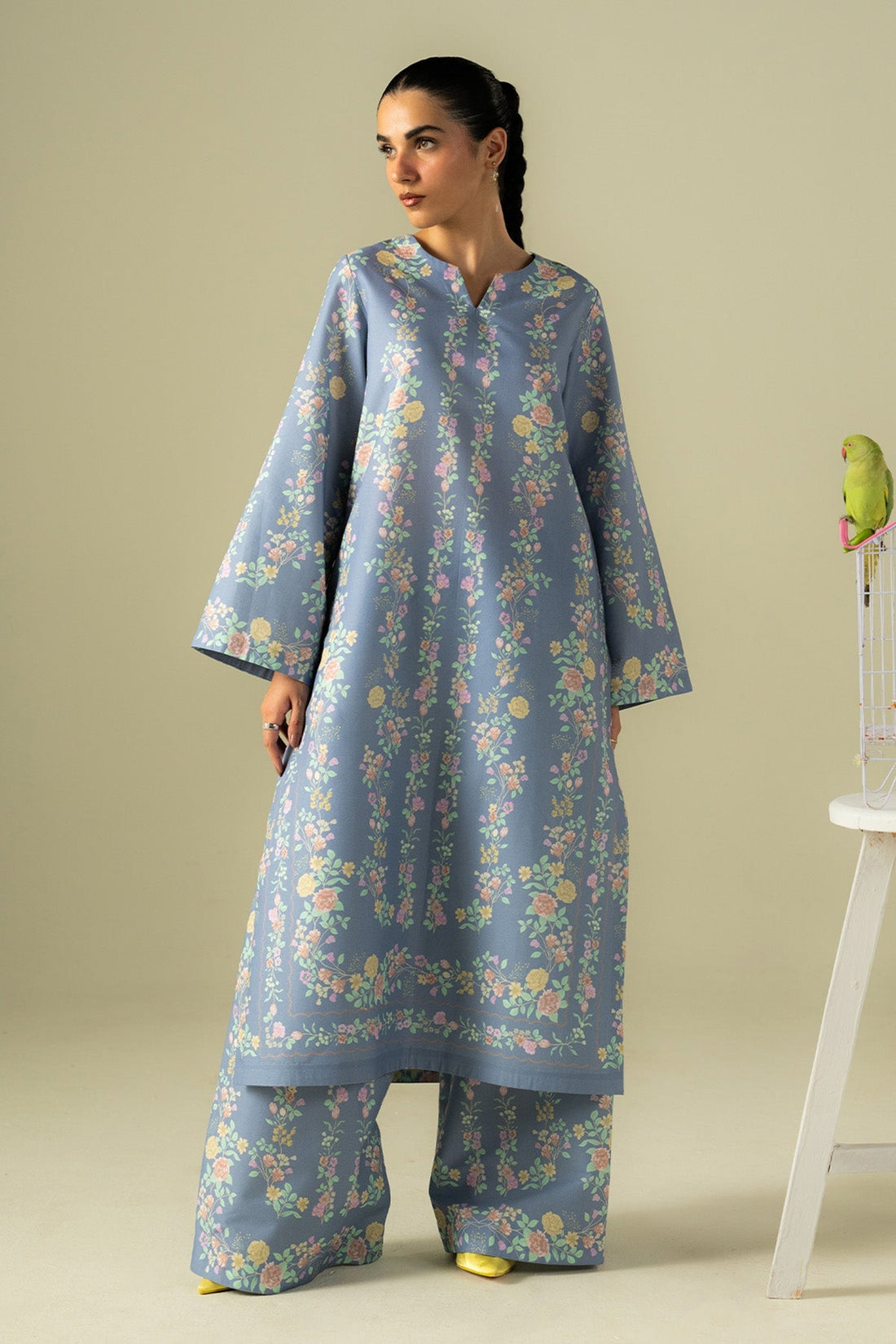 Afrozeh | Coords 25 | Dappled - by Libasekhas UK - Registered Vendor of : Afrozeh - 100% Original Designer Dress