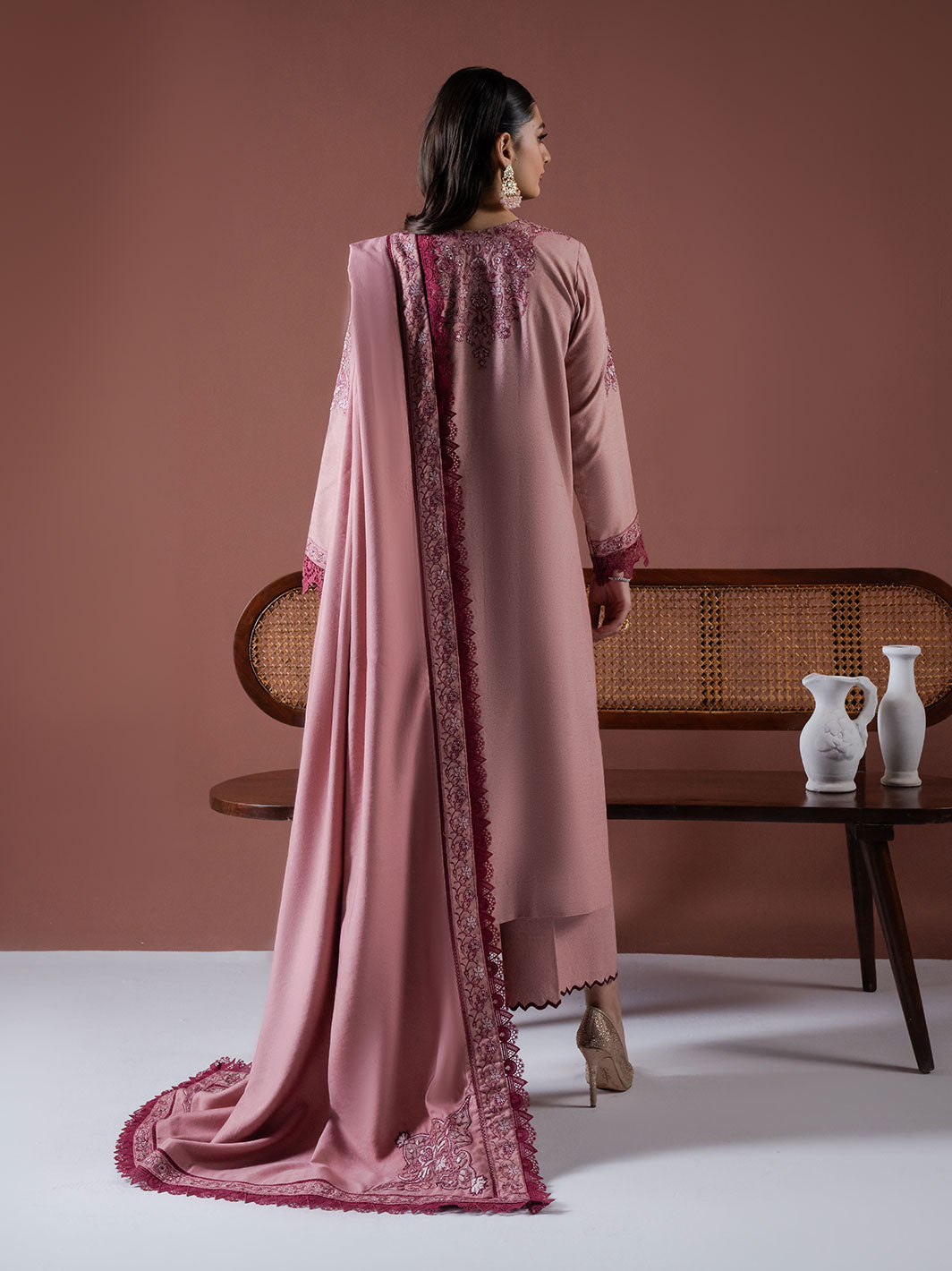 Faiza Faisal | Winter Edit 2024 | LEENA - by - Libasekhas UK - Registered Vendor of : Faiza Faisal - 100% Original Designer Dresss