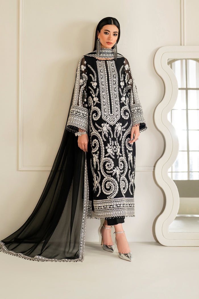 Baroque | Luxury Pret Formals | UF-4158 - by Libasekhas UK - Registered Vendor of : Baroque - 100% Original Designer Dress