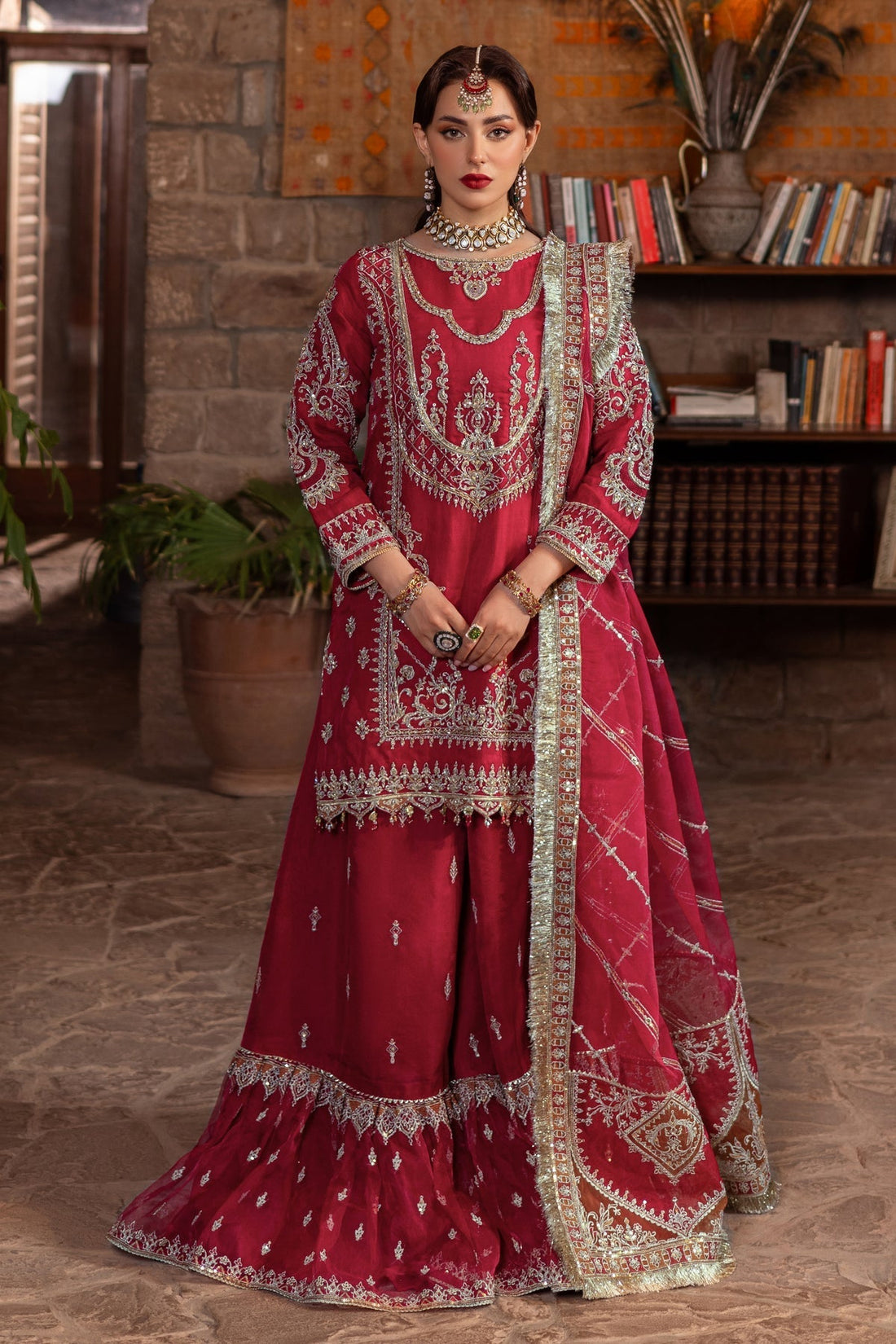 Naqshi | Samarkand Wedding Formals | Nehal - by - Libasekhas UK - Registered Vendor of : Naqshi - 100% Original Designer Dresss