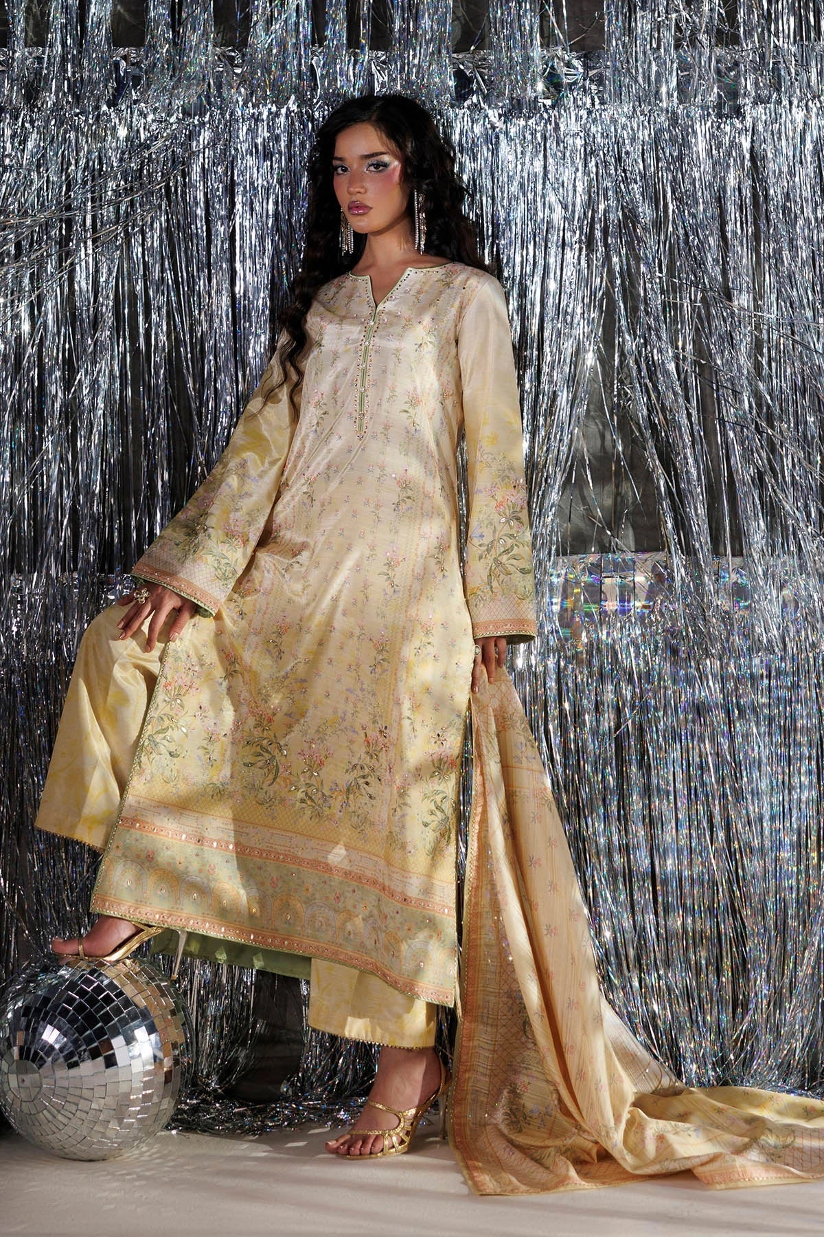 Rangrasiya | Luxe Silk 26 | Perle - by Libasekhas UK - Registered Vendor of : Rangrasiya - 100% Original Designer Dress