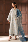 Baroque | Formals Collection | EMBROIDERED COTTON NET UF-4485 - by Libasekhas UK - Registered Vendor of : Baroque - 100% Original Designer Dress