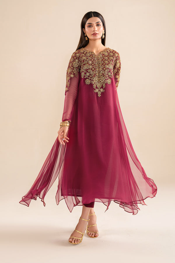 Baroque | Luxury Pret 24 | CHIFFON PR-916 - by - Libasekhas UK - Registered Vendor of : Baroque - 100% Original Designer Dresss