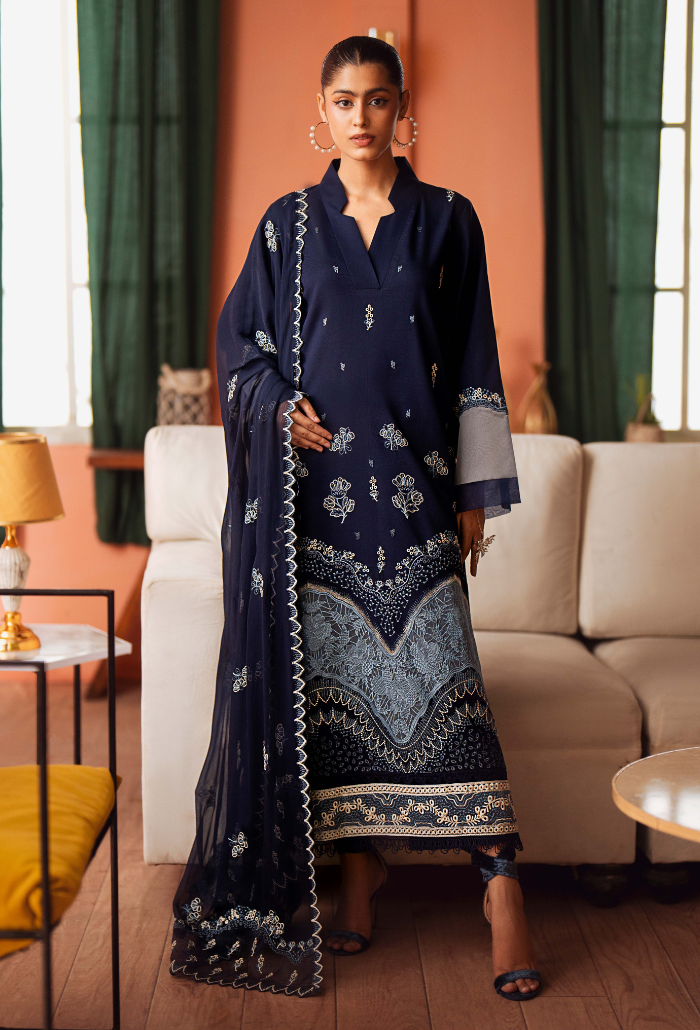 Humdum | Lala Rukh Lawn | Lalarukh - D08 - by - Libasekhas UK - Registered Vendor of : Humdum - 100% Original Designer Dresss