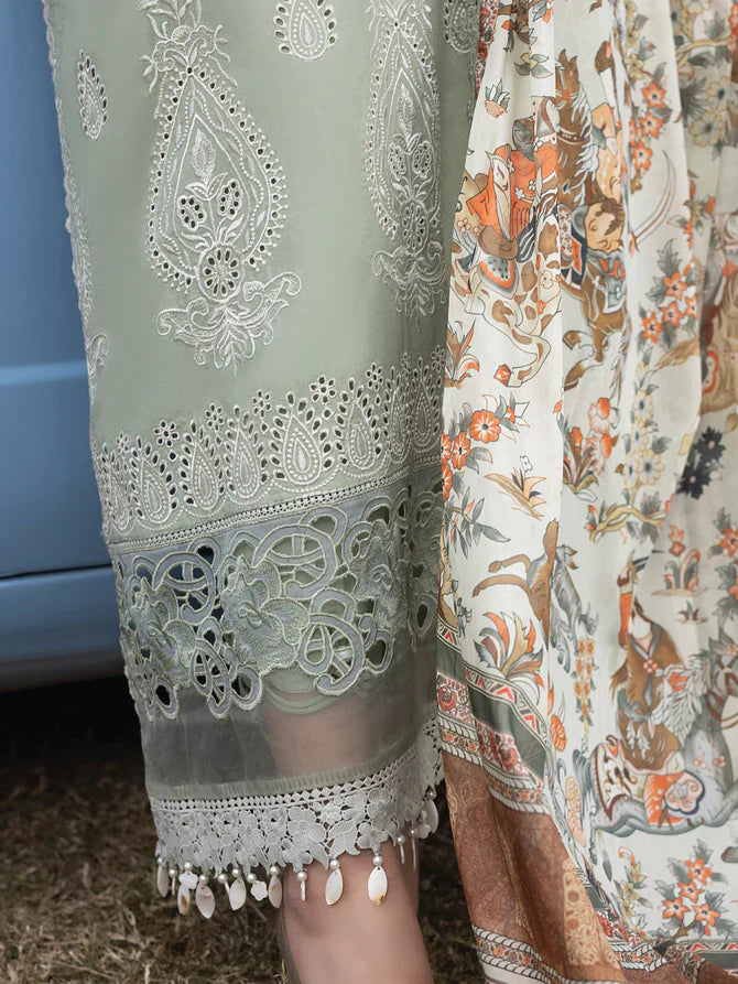 Faiza Faisal | Maya Luxury Lawn | Elena - by - Libasekhas UK - Registered Vendor of : Faiza Faisal - 100% Original Designer Dresss