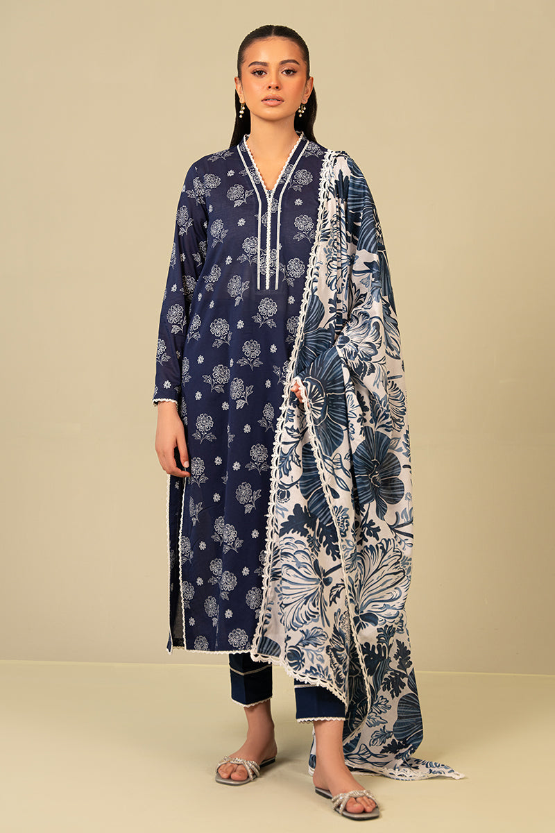 Cross Stitch | Daily Wear Lawn | CS-08 - by - Libasekhas UK - Registered Vendor of : Cross Stitch - 100% Original Designer Dresss