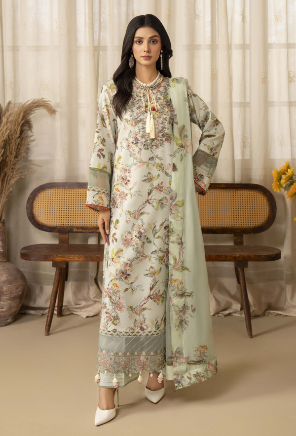 Humdum | Senora Lawn 25 | Senora - D09 - by - Libasekhas UK - Registered Vendor of : Humdum - 100% Original Designer Dresss