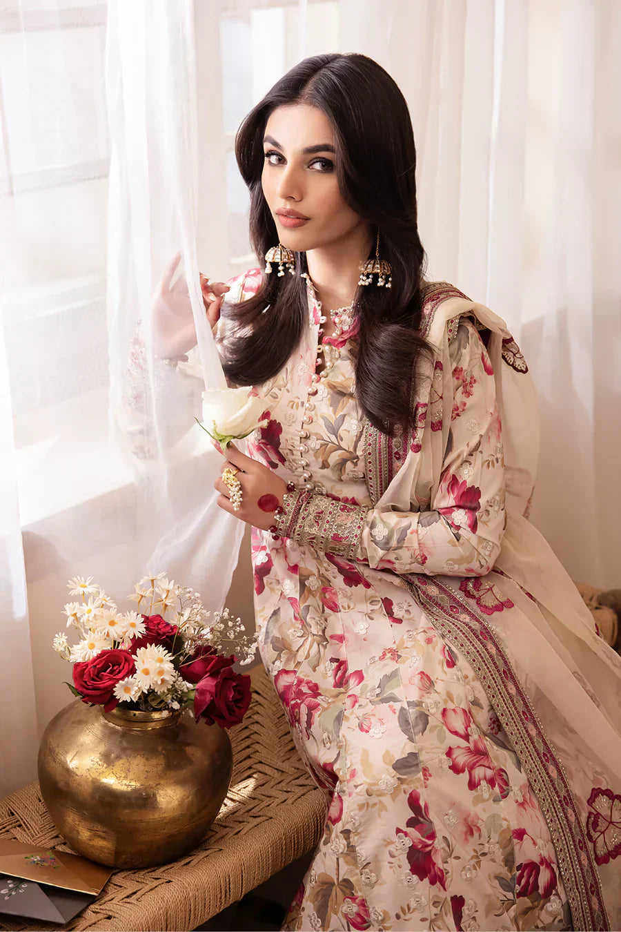 Iznik | Nani Ka Ghar | NKG-05 - by - Libasekhas UK - Registered Vendor of : Iznik - 100% Original Designer Dresss