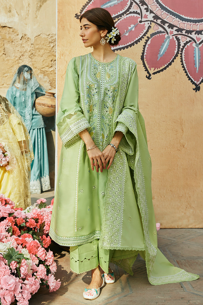 Cross Stitch | Premium Lawn 24 | GARDEN GRACE - by - Libasekhas UK - Registered Vendor of : Cross Stitch - 100% Original Designer Dresss