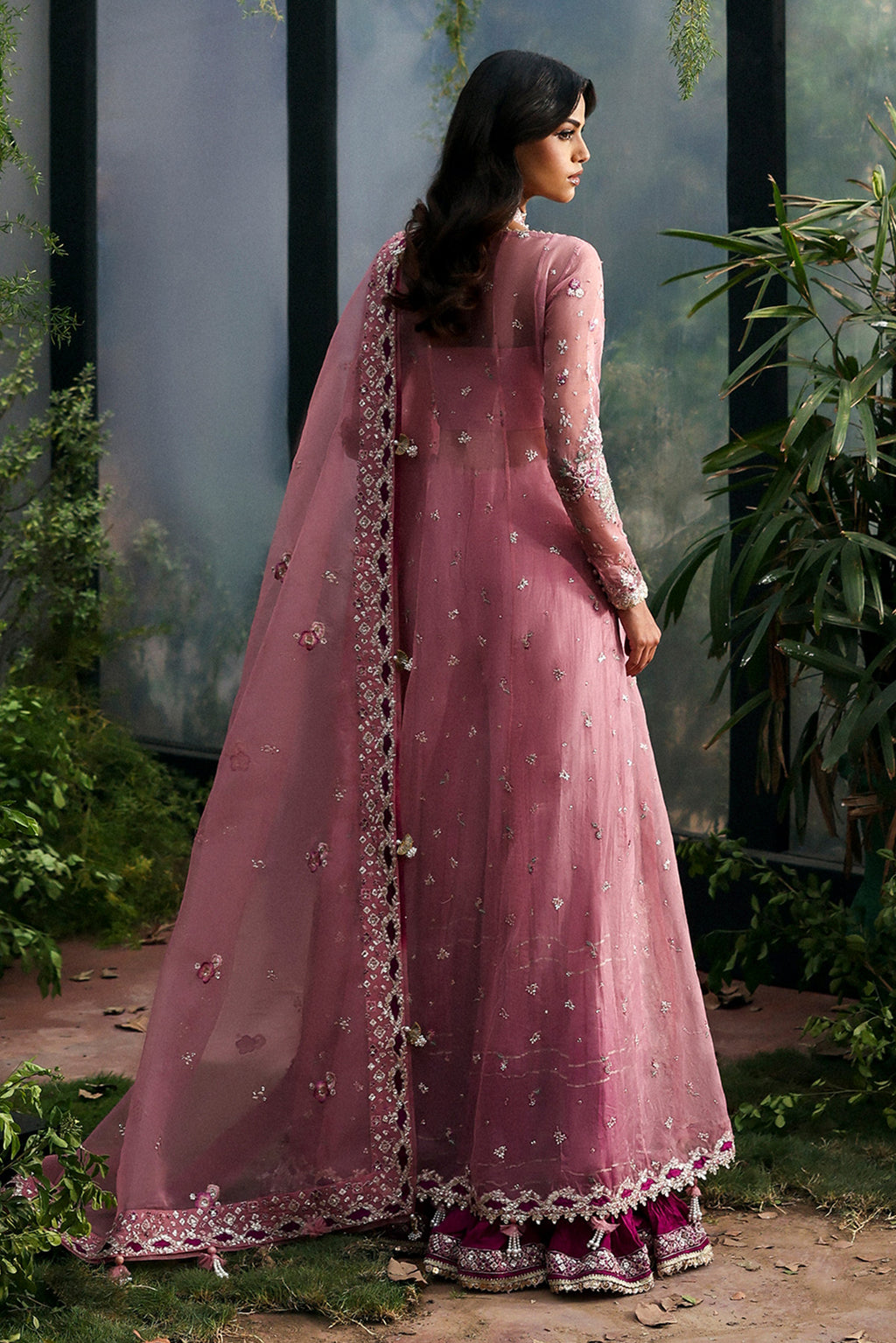 Afrozeh | La Fuschia 25 | Seraira - by Libasekhas UK - Registered Vendor of : Afrozeh - 100% Original Designer Dress