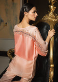 Hana | Serendipity Ready to Wear | Peach Ripple - by - Libasekhas UK - Registered Vendor of : Hana - 100% Original Designer Dresss