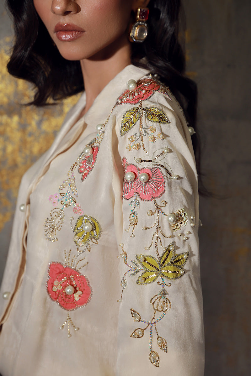 Wardha Saleem | Luxury Pret Fusion Wear | NIRA - by - Libasekhas UK - Registered Vendor of : Wardha Saleem - 100% Original Designer Dresss