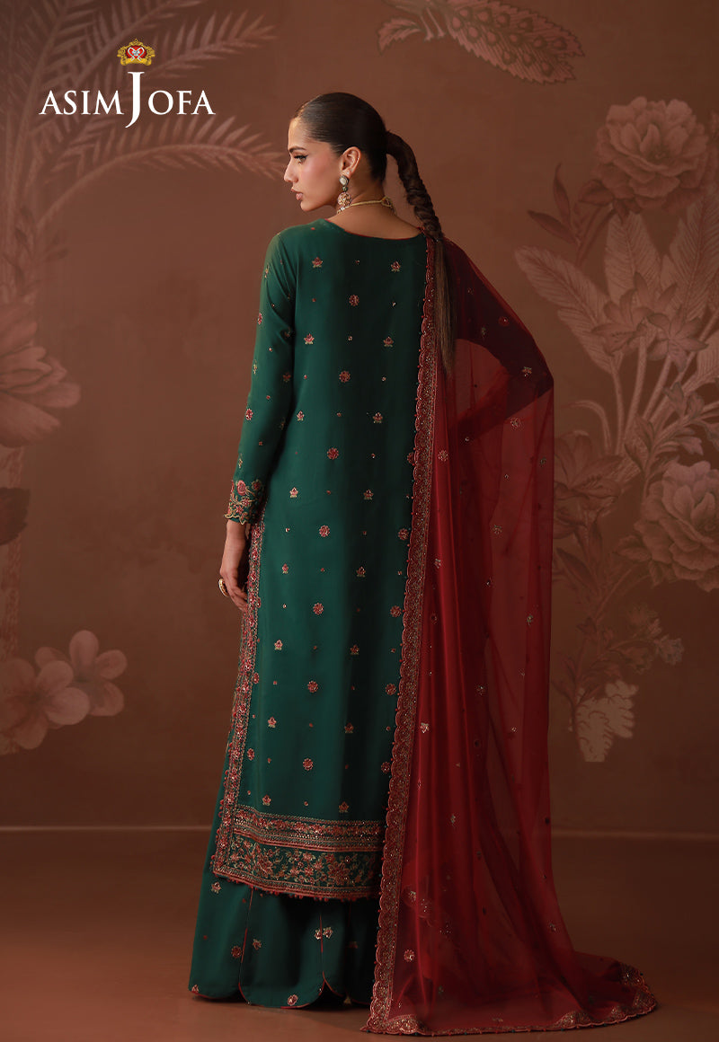 Asim Jofa | Zari Festive Collection | AJULD-08 - by Libasekhas UK - Registered Vendor of : Asim Jofa - 100% Original Designer Dress