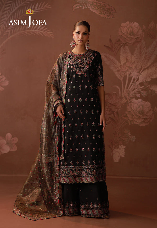 Asim Jofa | Zari Festive Collection | AJULD-05 - by Libasekhas UK - Registered Vendor of : Asim Jofa - 100% Original Designer Dress