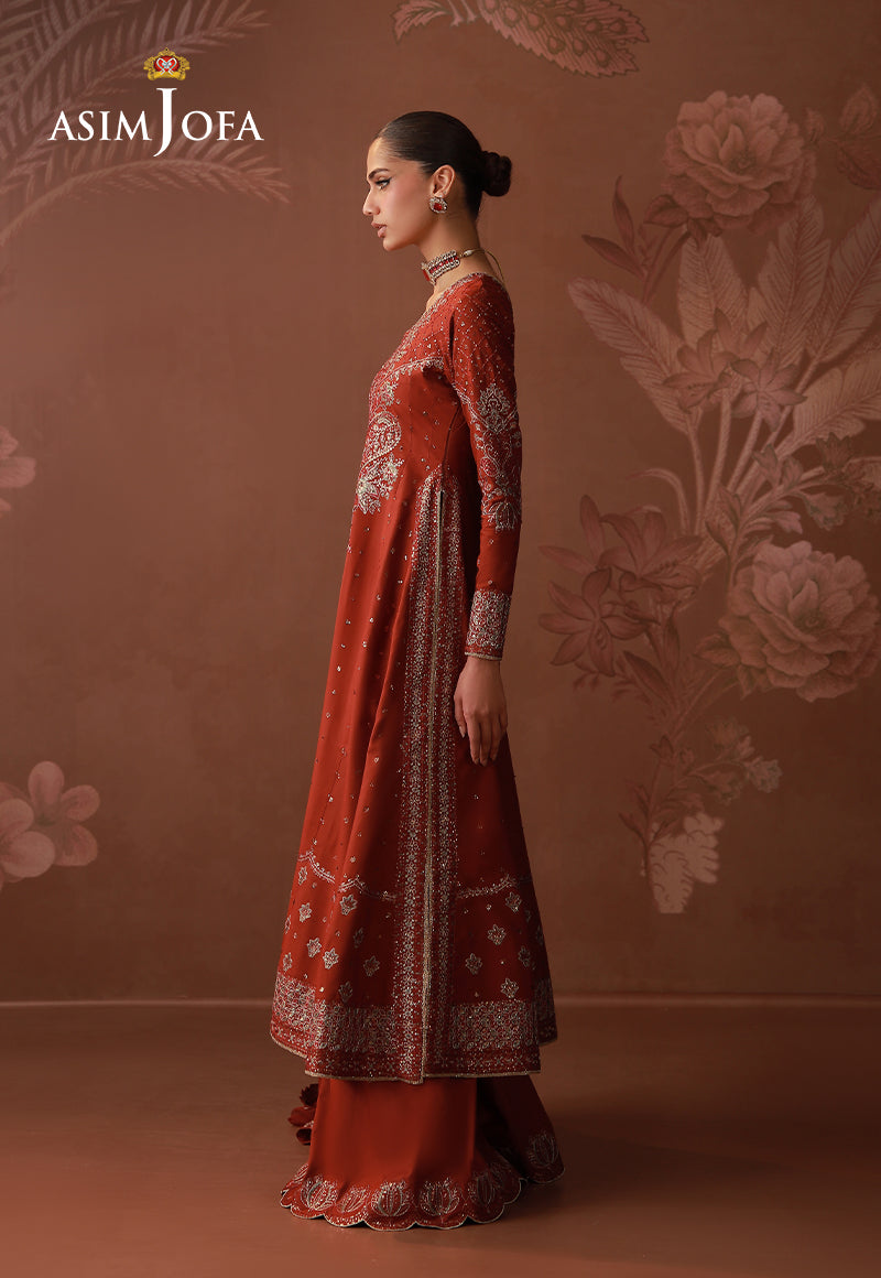 Asim Jofa | Zari Festive Collection | AJULD-02 - by Libasekhas UK - Registered Vendor of : Asim Jofa - 100% Original Designer Dress