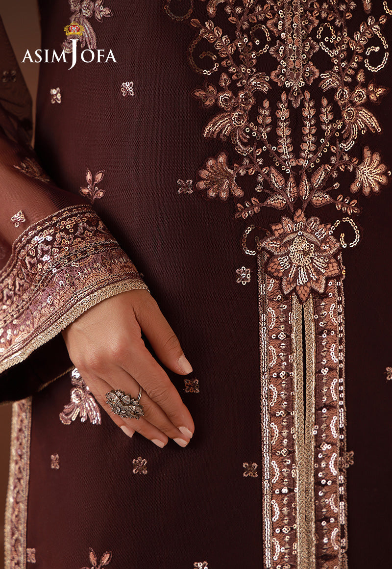 Asim Jofa | Zari Festive Collection | AJULD-07 - by Libasekhas UK - Registered Vendor of : Asim Jofa - 100% Original Designer Dress