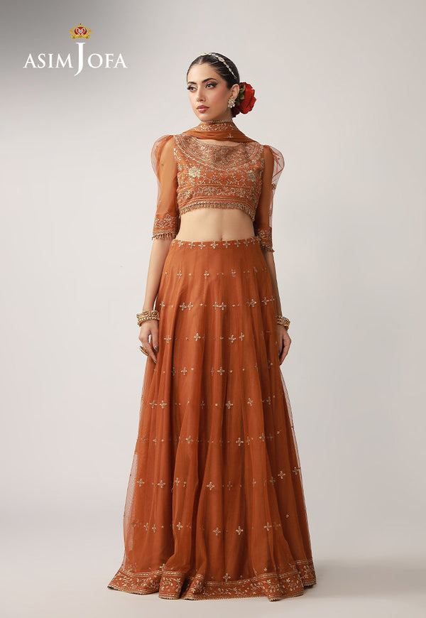 Asim Jofa | Layaan Festive Collection | AJULO-01 - by Libasekhas UK - Registered Vendor of : Asim Jofa - 100% Original Designer Dress
