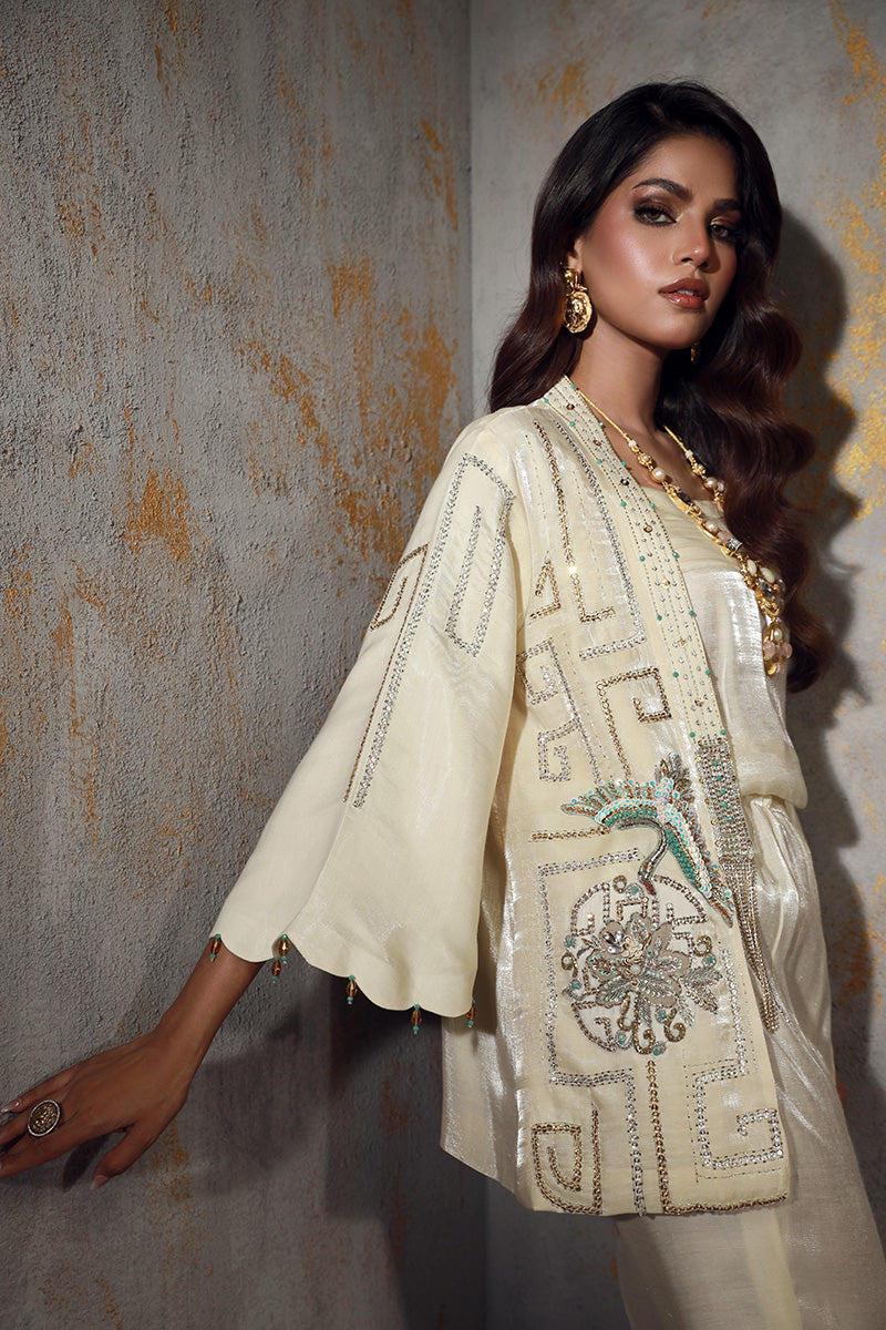 Wardha Saleem | Luxury Pret Fusion Wear | NOEL - by - Libasekhas UK - Registered Vendor of : Wardha Saleem - 100% Original Designer Dresss